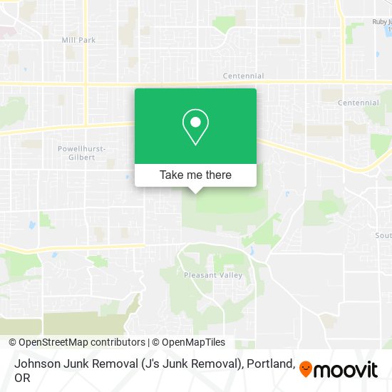 Johnson Junk Removal (J's Junk Removal) map