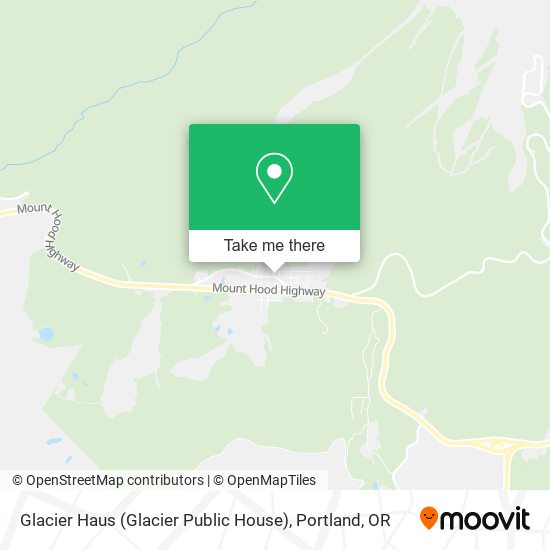 Mapa de Glacier Haus (Glacier Public House)