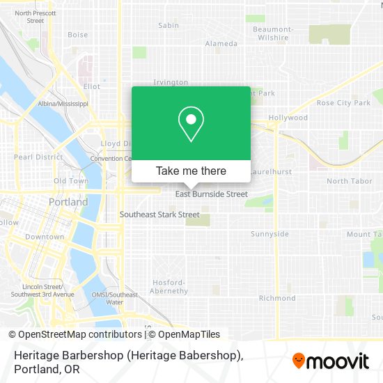 Mapa de Heritage Barbershop (Heritage Babershop)