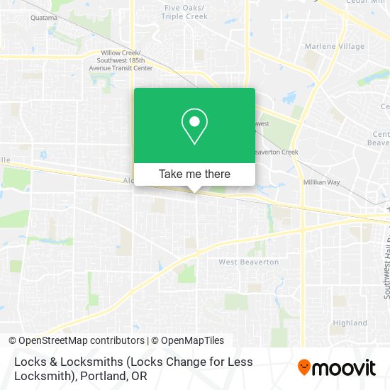 Mapa de Locks & Locksmiths (Locks Change for Less Locksmith)