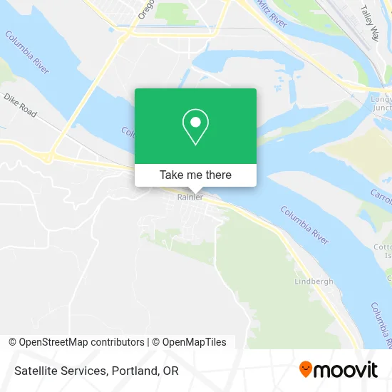 Satellite Services map