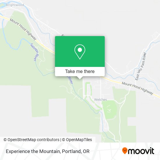 Experience the Mountain map