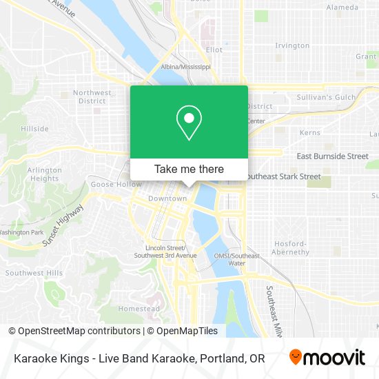Karaoke Kings - Live Band Karaoke map