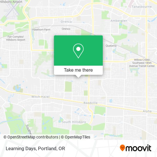 Learning Days map