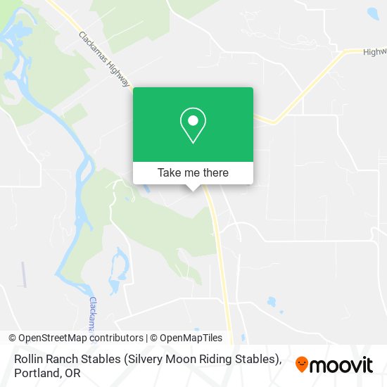 Rollin Ranch Stables (Silvery Moon Riding Stables) map
