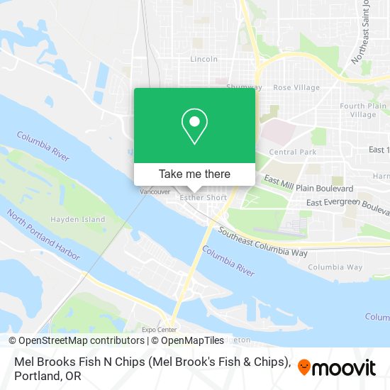 Mapa de Mel Brooks Fish N Chips (Mel Brook's Fish & Chips)