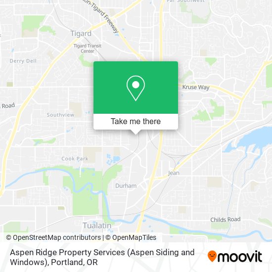 Mapa de Aspen Ridge Property Services (Aspen Siding and Windows)