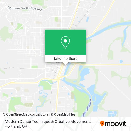 Modern Dance Technique & Creative Movement map