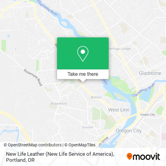 New Life Leather (New Life Service of America) map