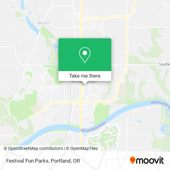 Festival Fun Parks map