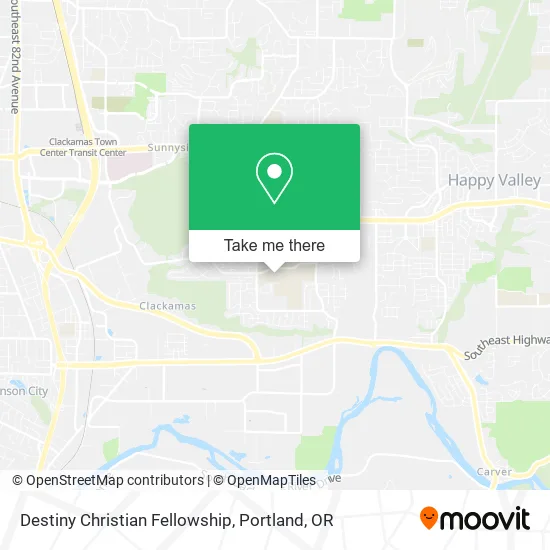 Mapa de Destiny Christian Fellowship