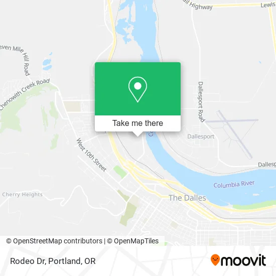 Rodeo Dr map