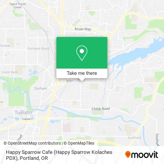 Happy Sparrow Cafe (Happy Sparrow Kolaches PDX) map