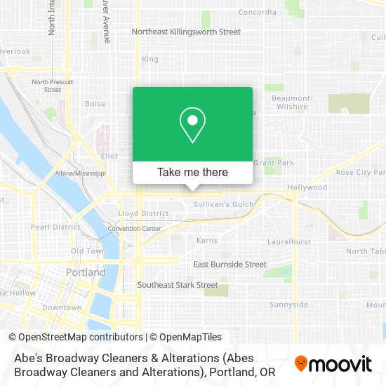 Abe's Broadway Cleaners & Alterations (Abes Broadway Cleaners and Alterations) map