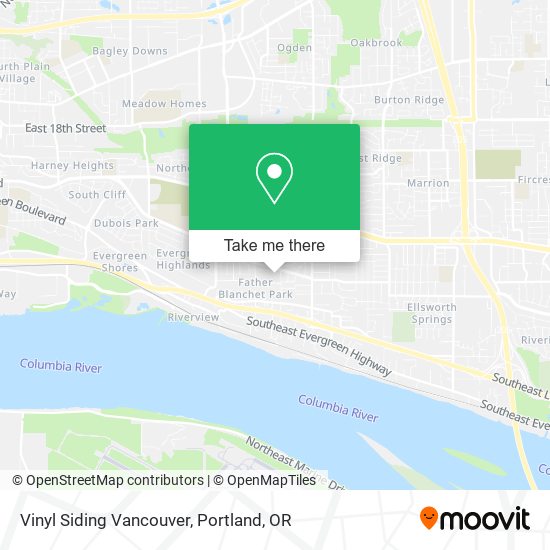 Vinyl Siding Vancouver map
