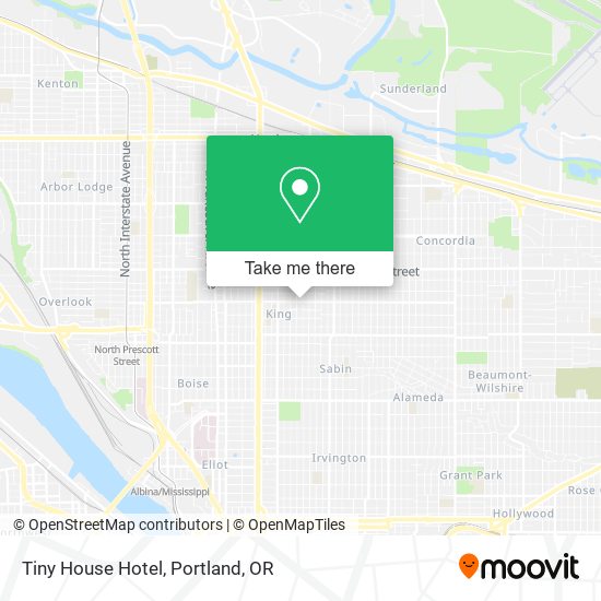 Mapa de Tiny House Hotel