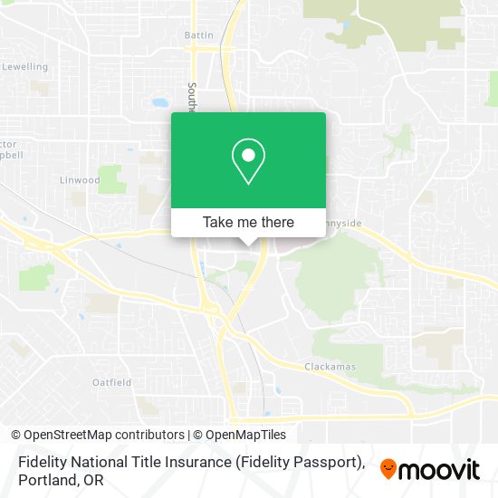 Fidelity National Title Insurance (Fidelity Passport) map