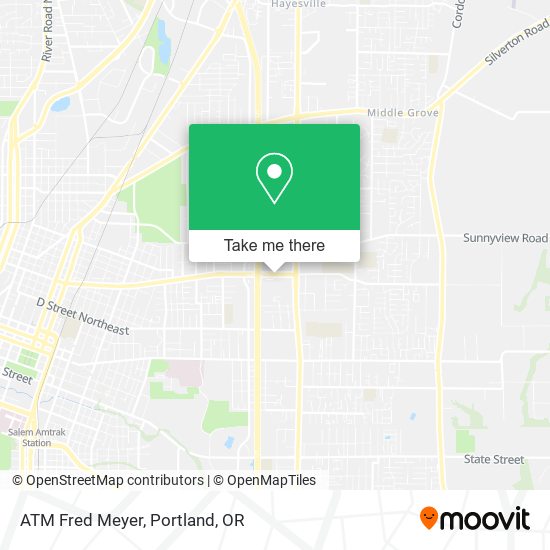 Mapa de ATM Fred Meyer