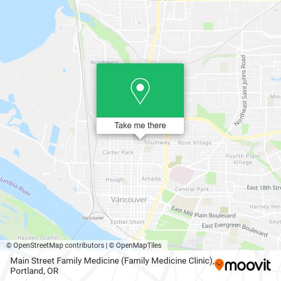 Main Street Family Medicine (Family Medicine Clinic) map