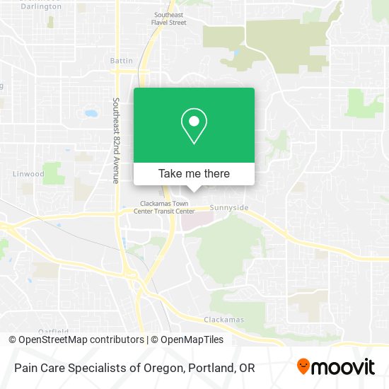 Mapa de Pain Care Specialists of Oregon