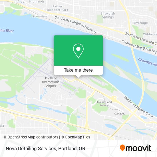 Nova Detailing Services map