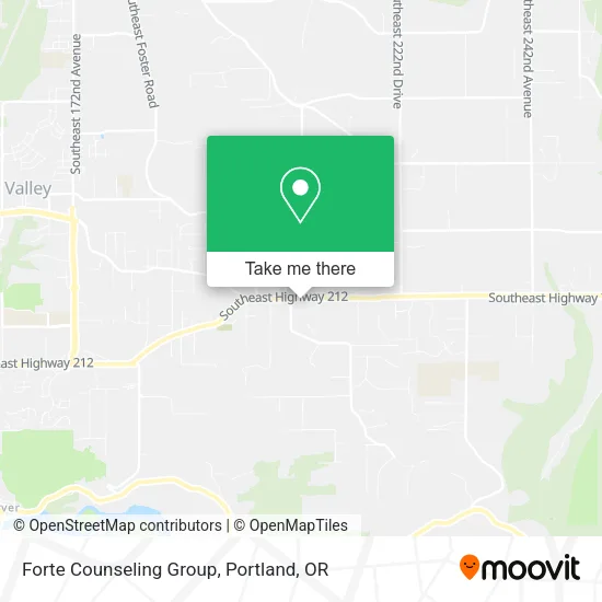 Forte Counseling Group map
