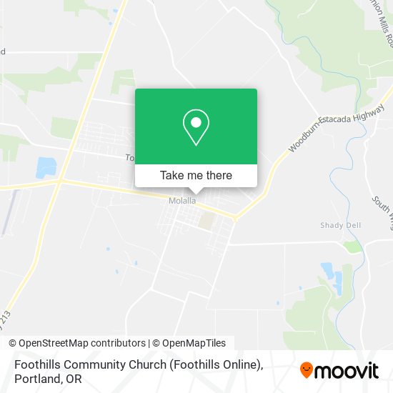 Foothills Community Church (Foothills Online) map