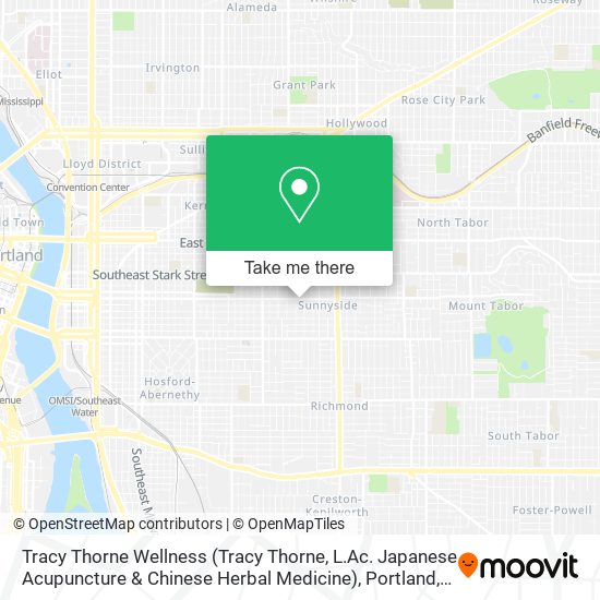 Tracy Thorne Wellness (Tracy Thorne, L.Ac. Japanese Acupuncture & Chinese Herbal Medicine) map