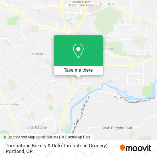 Mapa de Tombstone Bakery & Deli (Tombstone Grocery)