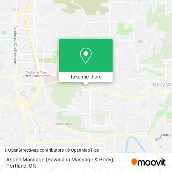 Mapa de Aspen Massage (Savasana Massage & Body)