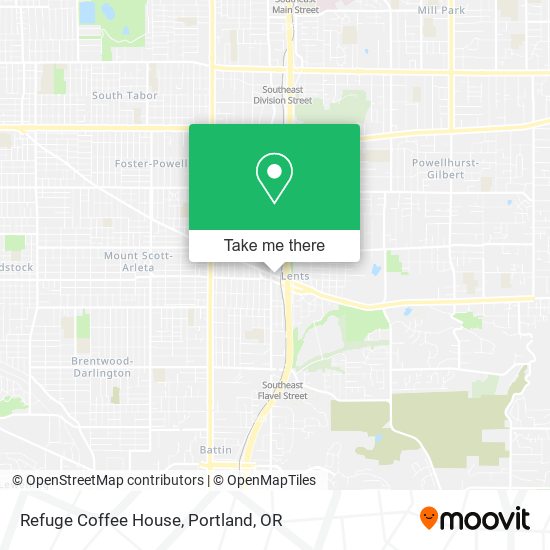 Mapa de Refuge Coffee House
