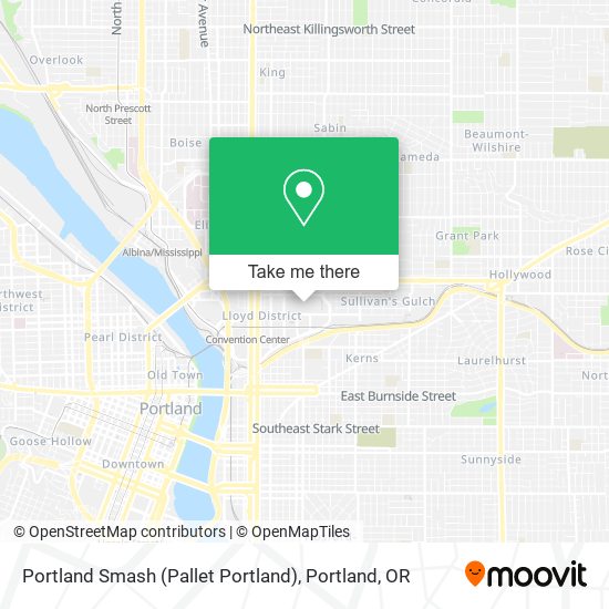 Portland Smash (Pallet Portland) map