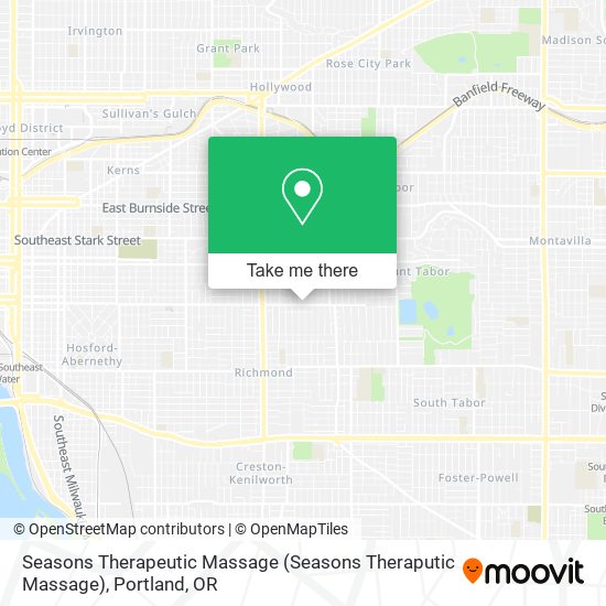 Seasons Therapeutic Massage (Seasons Theraputic Massage) map