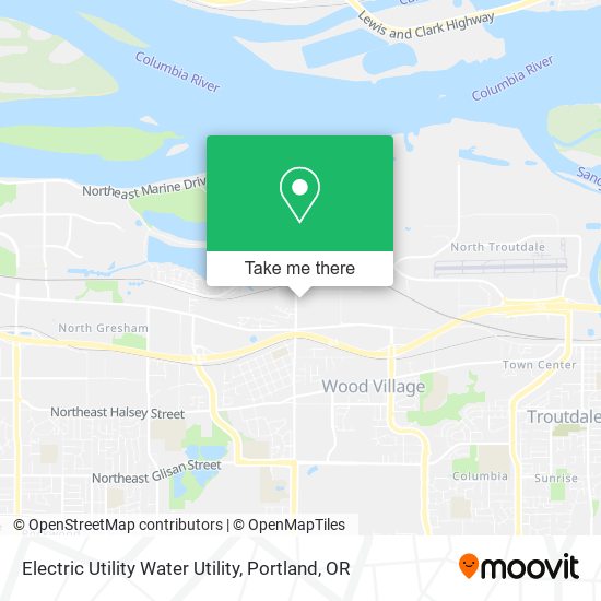 Electric Utility Water Utility map