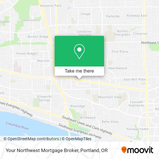 Your Northwest Mortgage Broker map