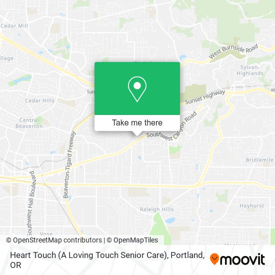 Heart Touch (A Loving Touch Senior Care) map