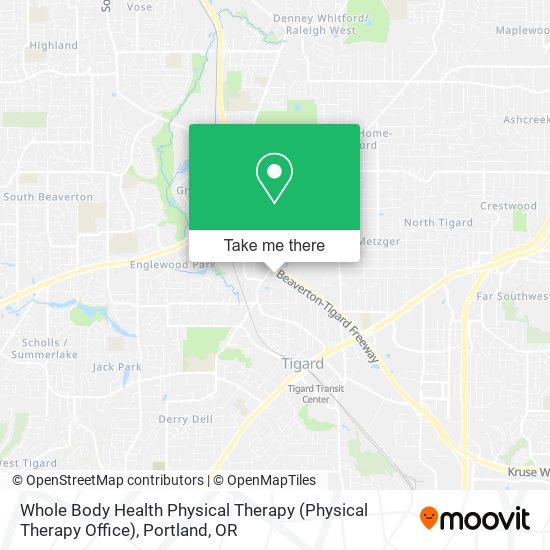 Mapa de Whole Body Health Physical Therapy (Physical Therapy Office)