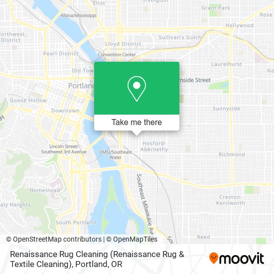 Renaissance Rug Cleaning map