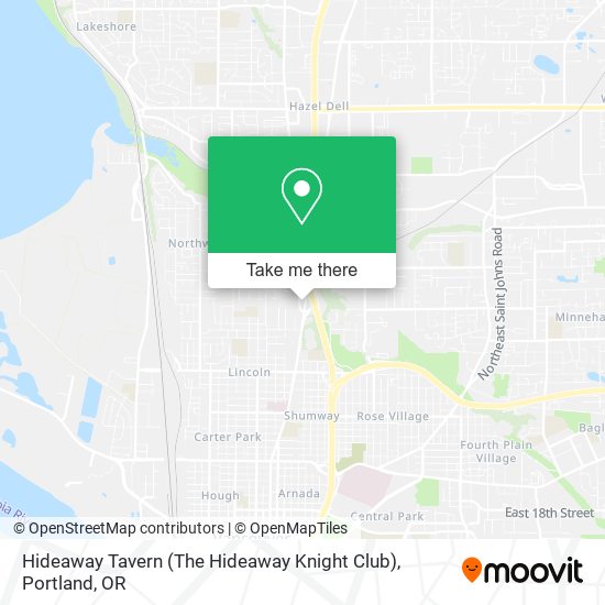 Hideaway Tavern (The Hideaway Knight Club) map