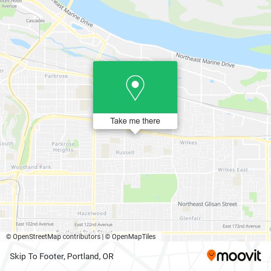 Skip To Footer map