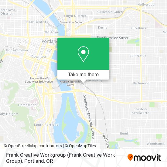 Mapa de Frank Creative Workgroup (Frank Creative Work Group)