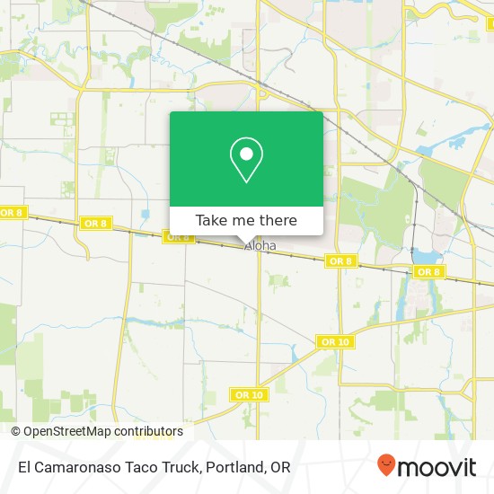 Mapa de El Camaronaso Taco Truck