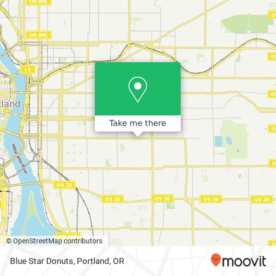 Blue Star Donuts map