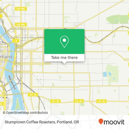 Mapa de Stumptown Coffee Roasters