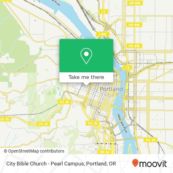 City Bible Church - Pearl Campus map