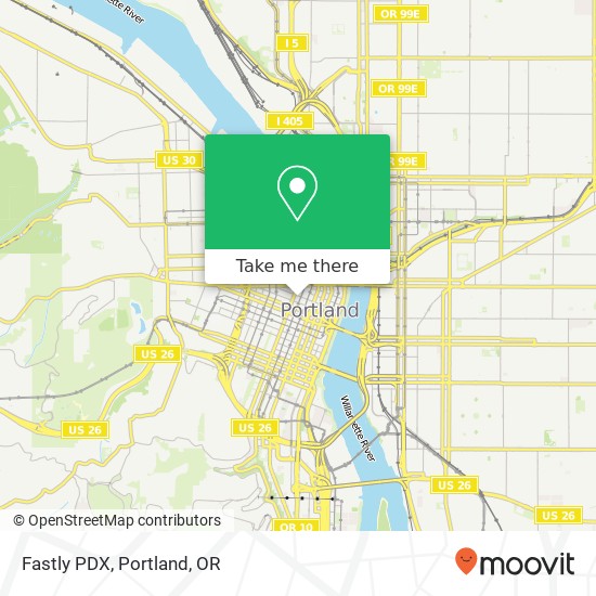 Fastly PDX map
