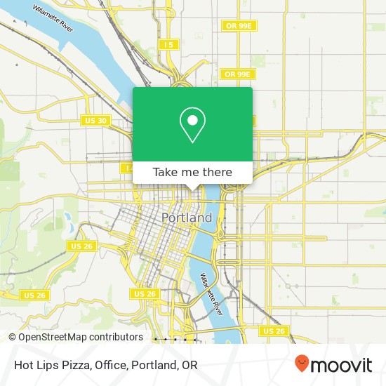 Hot Lips Pizza, Office map