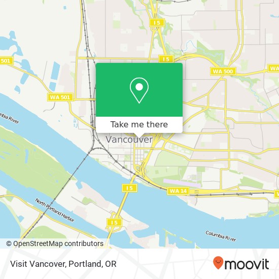 Mapa de Visit Vancover