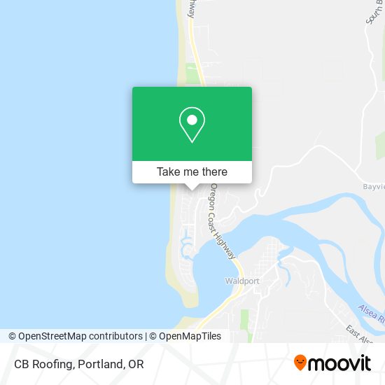 Mapa de CB Roofing