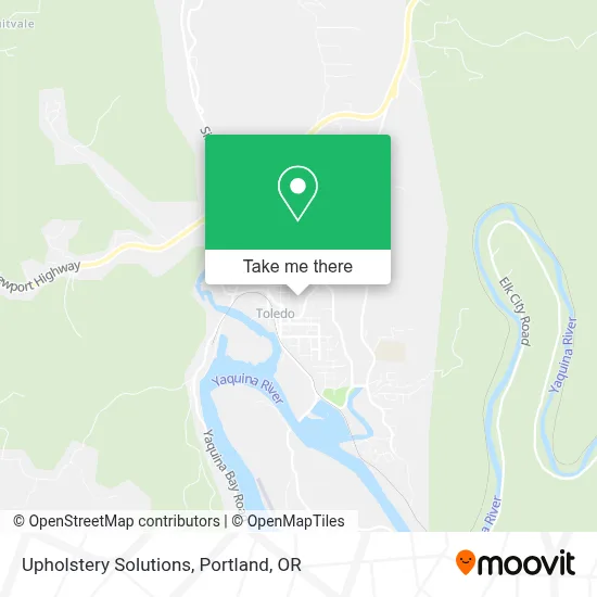 Upholstery Solutions map
